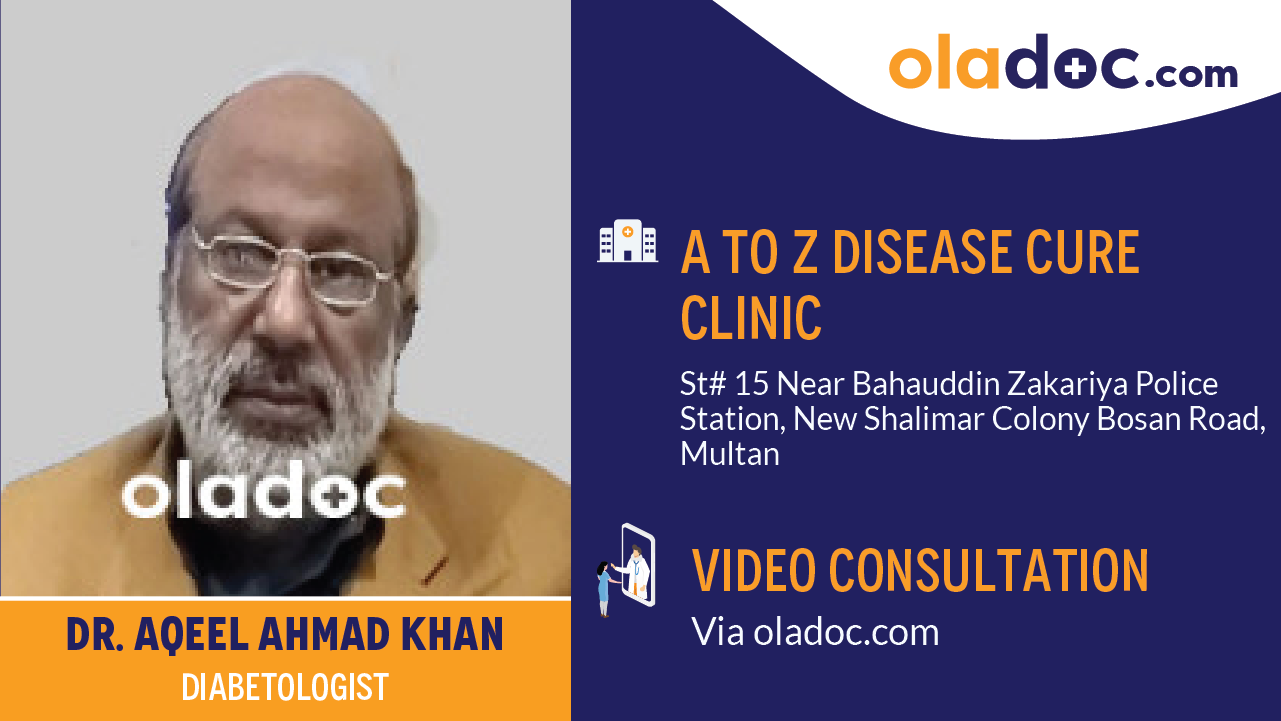 Practice locations of Dr.Aqeel Ahmad Khan